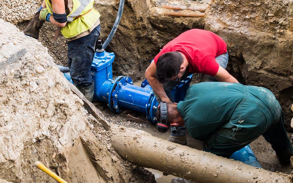 assainissement canalisation Le Thillay